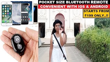 POPIO #bluetooth #remote  Controller Shutter Button for #selfie Stick Widely Compatible IOS Android