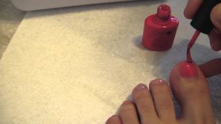 Maylies Day 10 "Shellac Pedicure"