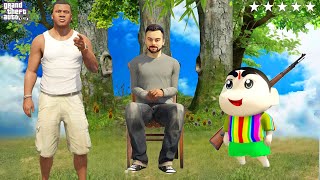 Franklin and Shinchan Epic Plan Kidnapping Virat Kohli in GTA 5 (Gta 5 Mods)