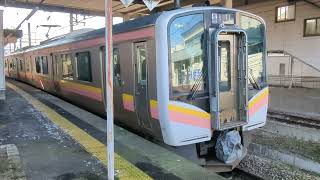 E129系 上越線普通長岡行き 六日町発車