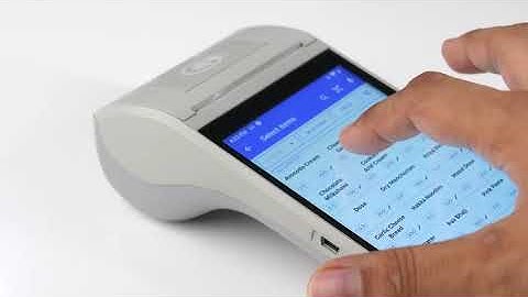 Shreyans Z91 Android POS Terminal with 2GB Ram Thermal Receipt Printer