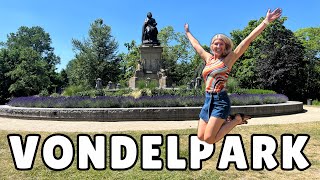 Vondelpark on the Hottest Day of the Year | Amsterdam Travel Vlog