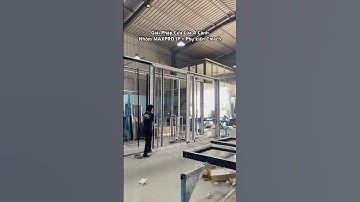 Giải pháp cửa lùa 4 cánh nhôm Maxpro JP hệ 115, kích thước 7m63x3m1, phụ kiện Cmech #cuanhom #shorts