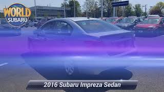 Used 2016 Subaru Impreza Sedan 2.0i, Tinton Falls, NJ LB18162T