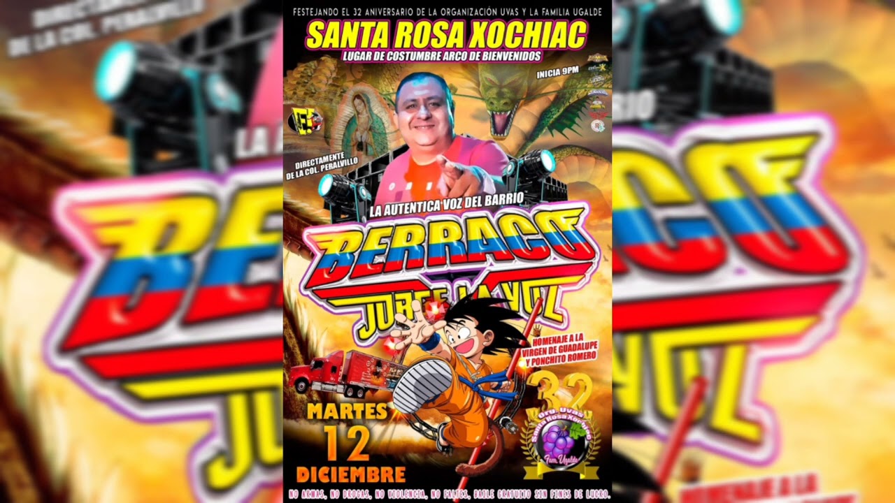 Sun Sun Ba Ba ee-Sonido Berraco En Santa Rosa Xochiac 12/12/23 Organización Uvas y Ugalde