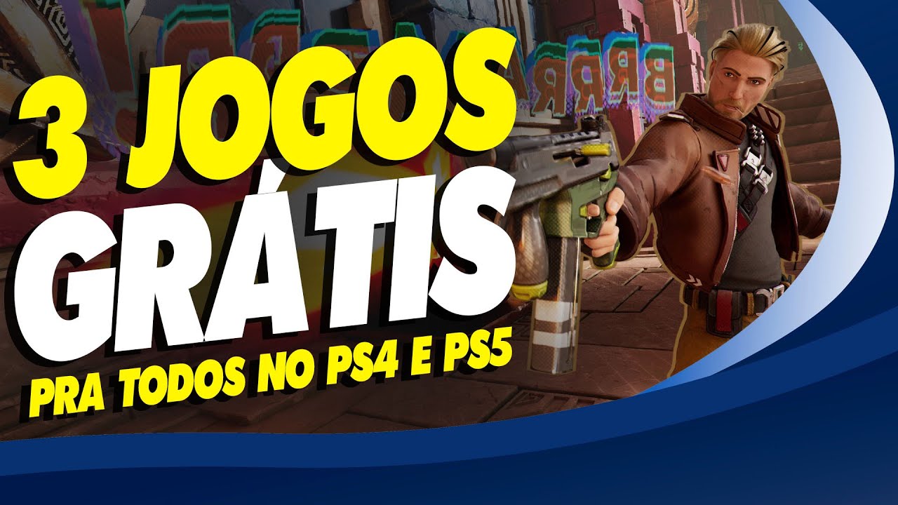 Aproveite agora! 3 jogos gratuitos para PS4 e PS5 disponíveis NESSE MOMENTO!