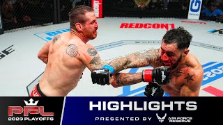 Lightweights \& Welterweights  | 2023 PFL Playoffs Full Fight Highlights