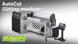 AutoCut - Slitting machine with automatic positioning of knives