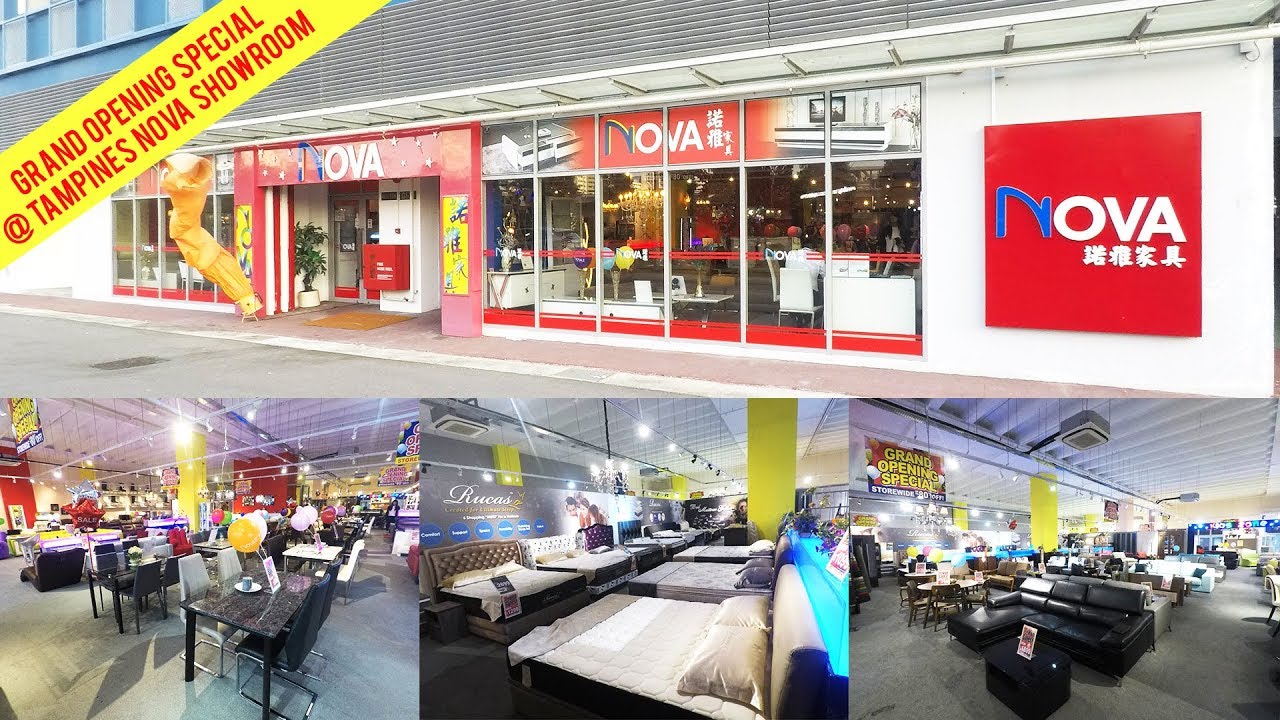 Showcase Nova Furnishing Showcasing Tampines Outlet YouTube