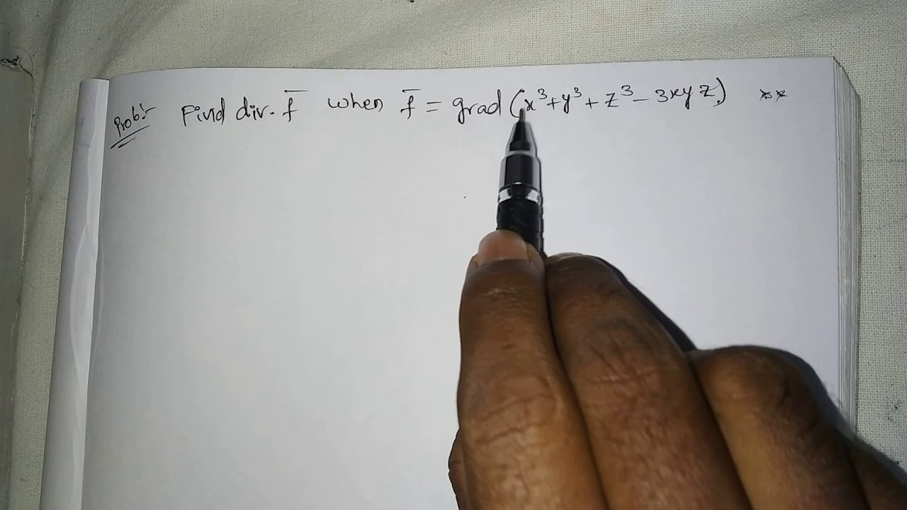 Vector Differentiation problem part 15 - YouTube