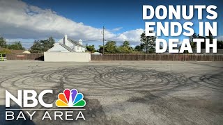 Woman dies after falling out of truck doing donuts in San Jose parking lot