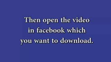 Chrome Extension for Downloading Facebook Videos