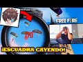 ESTE JUGADOR ES EXPERTO EN ELIMINAR ESCUADRAS CAYENDO EN FREE FIRE ¿Hacker? *wow* l Jeanki