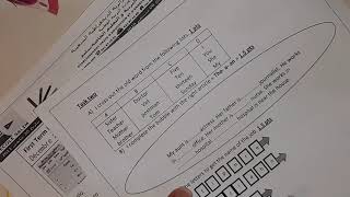 إختبار الفصل الأول لغة إنجليزية سنة أولى متوسط