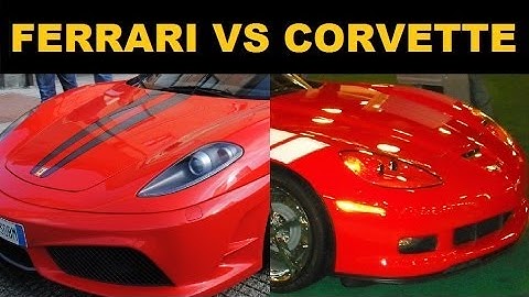 Ferrari V8 vs Corvette V8 - Why do they sound different?