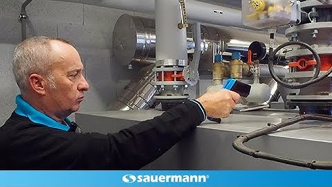 Si-TI3: measurement of flow and return temperatures of a heating system