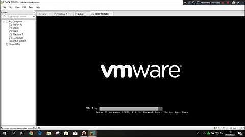 Konfigurasi DHCP Server Pada Debian 9 (Vmware)