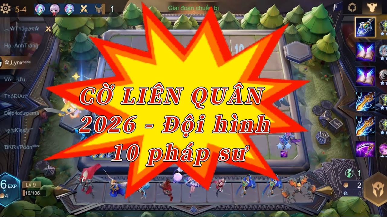 [ĐỘI HÌNH MẠNH NHẤT CỜ LIÊN QUÂN 2026] - 10 pháp sư triệu hồi Ignis 3 sao có mạnh không?