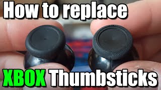 How to Replace Thumbsticks on Xbox Gamepad - Series S/X One S/X - Analog Stick Controller Tutorial screenshot 1