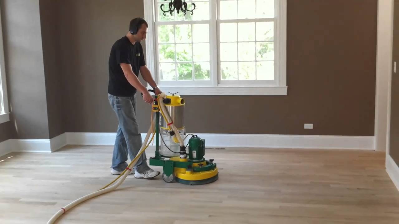 Dustless Hardwood Floor Sanding Naperville Il Youtube