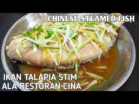 Ikan Talapia Stim Ala Restoran Cina Chinese Steamed Fish Steamed Tilapia Ikan Stim Youtube