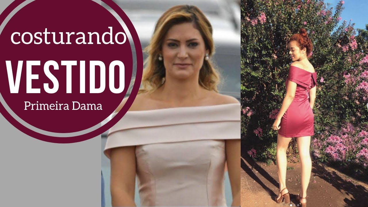 Costurei meu Vestido inspiração Primeira Dama com Alana Santos Blogger