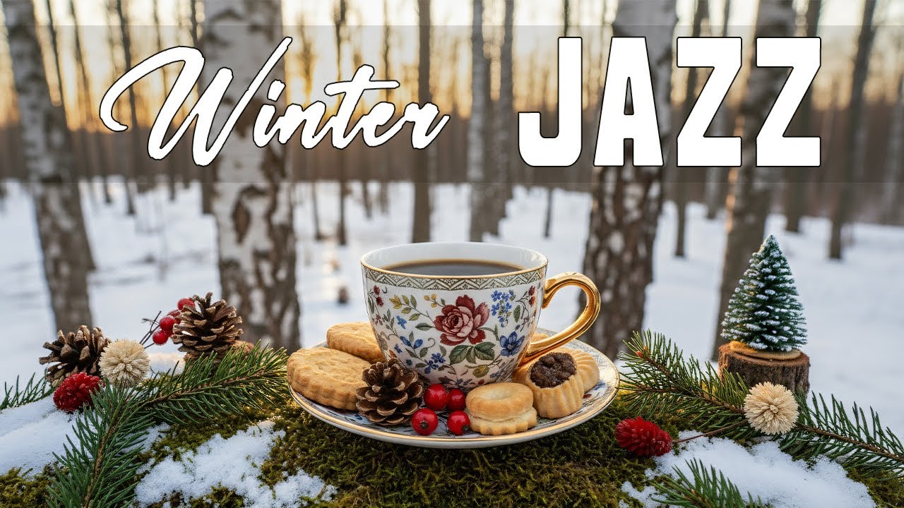 Winter Jazz Coffee ☕ Relaxing Bossa Nova for Clear Focus, Calm Mornings & Cozy Café Ease