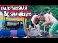 SUYUN ÜZERİNDE GİDEN KAMYON !