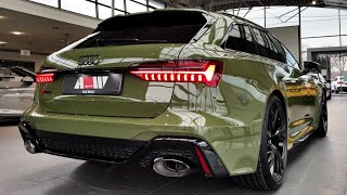 2022 Audi Rs6 Urban Green - In Interior And Exterior Details