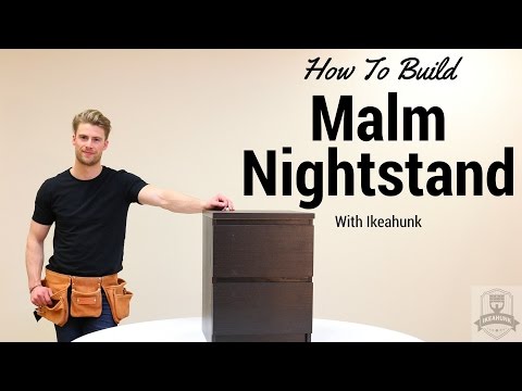 How to Assemble IKEA Malm Nightstand