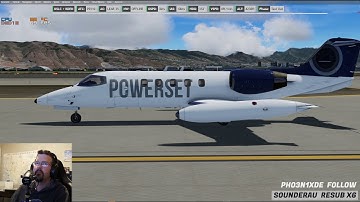 Part 1  Prepar3d P3D V5 FlySimWare Lear 35 - Powerset Ops