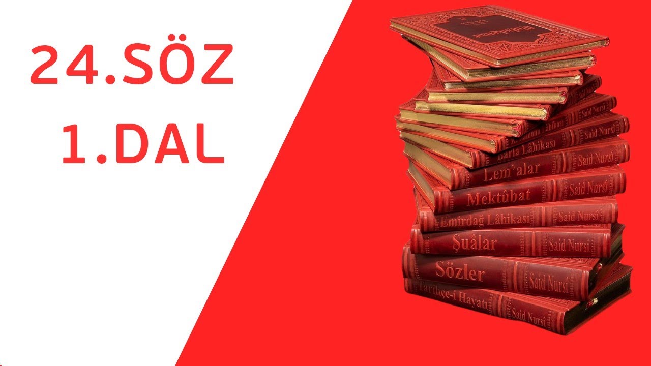 24.Söz 1.DAL | Takdim: Mustafa Baltacıoğlu 