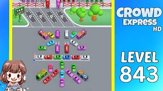 Crowd Express Level 843 Solution Walkthrough