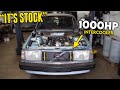 FABRICATING A Stealthy 1000HP CAPABLE Intercooler Setup For The SLEEPER VOLVO!