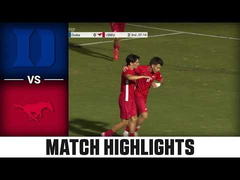 Duke vs. SMU Match Highlights | 2026 ACC Men's Soccer