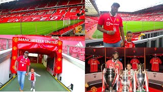 What a day at Old trafford stadium tour and museum #manchesterunited full video