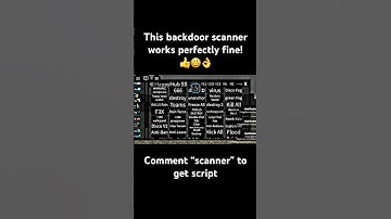 This backdoor scanner can detect roblox backdoors #roblox #hacks #scripts #backdoor #shorts