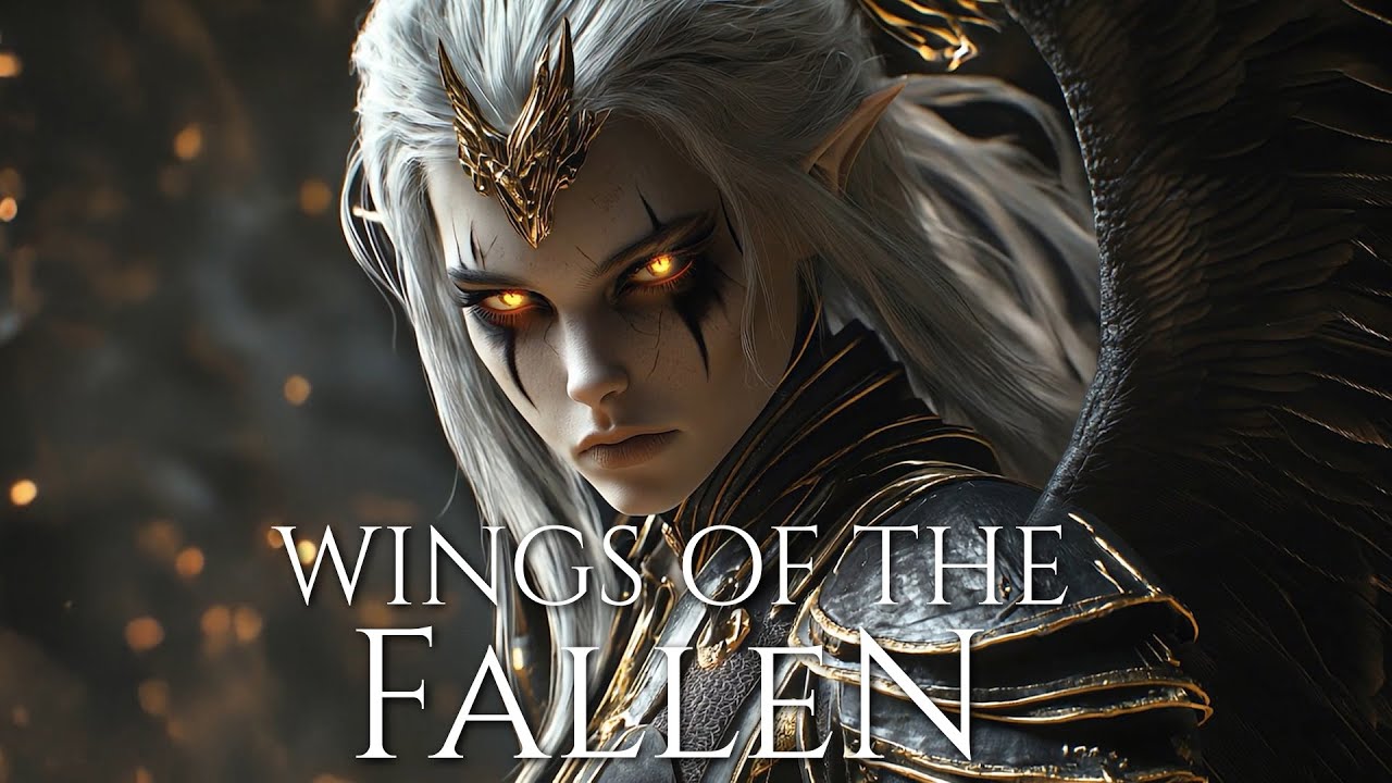 Wings of the Fallen | Epic Cinematic Fantasy Music – 1 Hour Orchestral Gaming, Writing Mix
