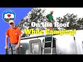 On Our Airstream Roof While Camping! | Fixing a Rookie Error | RV Maintenance Day