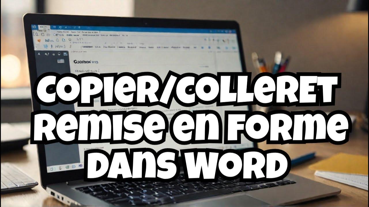 Mieux gérer le Copier coller reproduire la mise en forme Formation