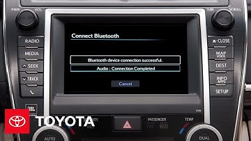 How-To: AV Navigation How to Pair a Phone with Entune® App Suite | Toyota