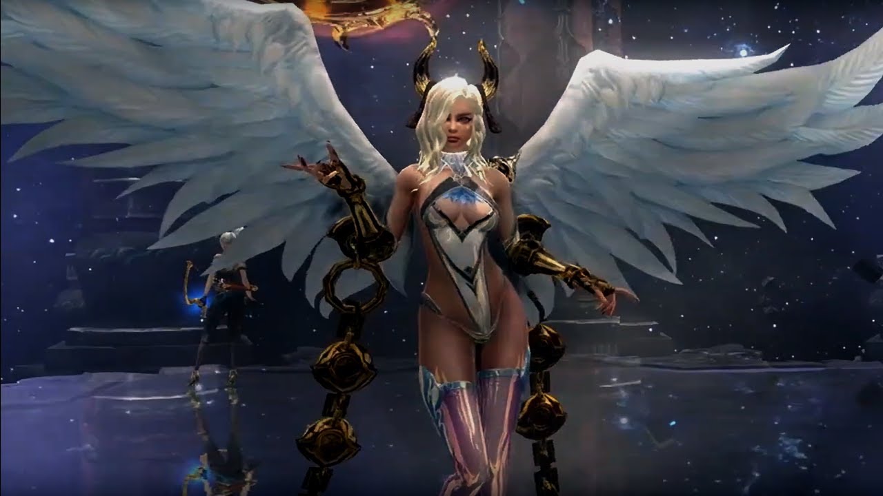 MU Legend: My Main (Spellbinder) in Sexy Soft Art Porn Combat Outfit