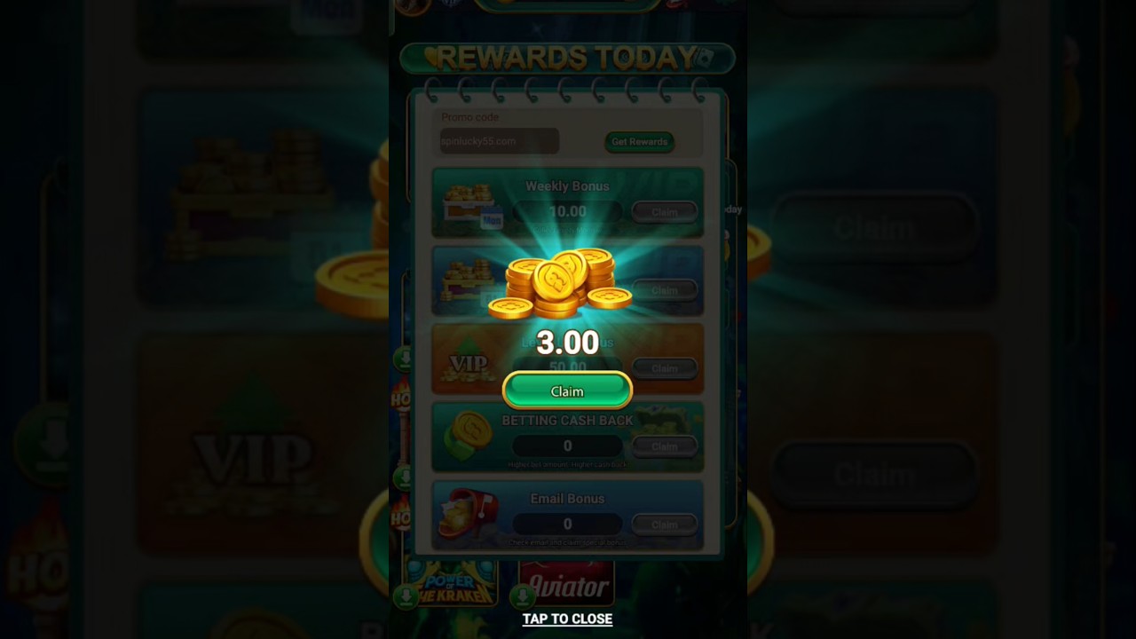 spinlucky today promo code 11 September latest promo code 