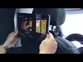 10.1 Inch 4G lte Tablet  Android Car Headrest Monitor With Gps for sale