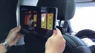 10.1 Inch 4G lte Tablet  Android Car Headrest Monitor With Gps for sale