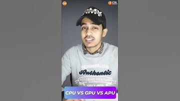 CPU vs GPU vs APU | Processor Explained in Hindi