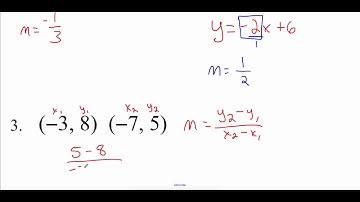 4.5 Write Equations of Perpendicular Lines part 2