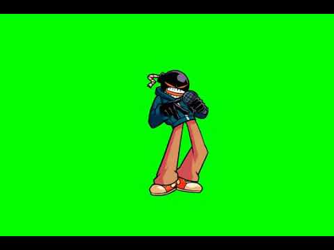 Whitty From Friday Night Funkin Green Screen Fo Free No Sound Background Youtube