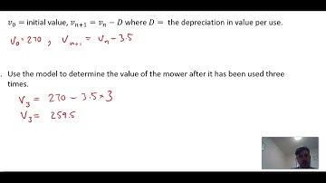 Modelling Linear Growth and Decay