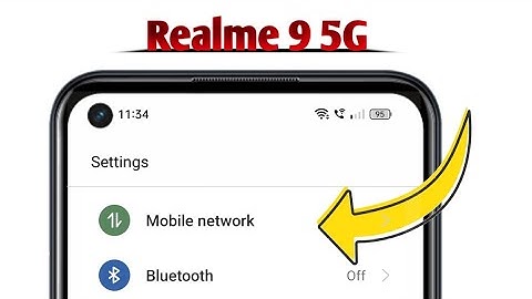 Mobile Data Not Working on Realme 9 5G Problem Solved